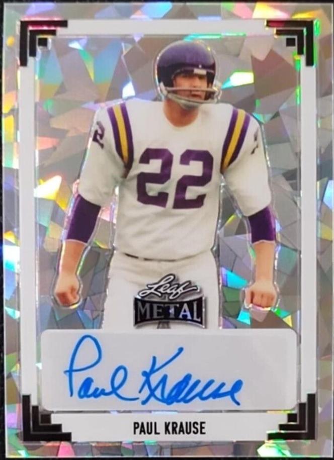 Paul Krause [Silver Crystal] #91A-PK1