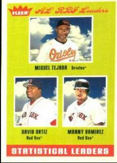 Miguel Tejada / David Ortiz / Manny Ramirez