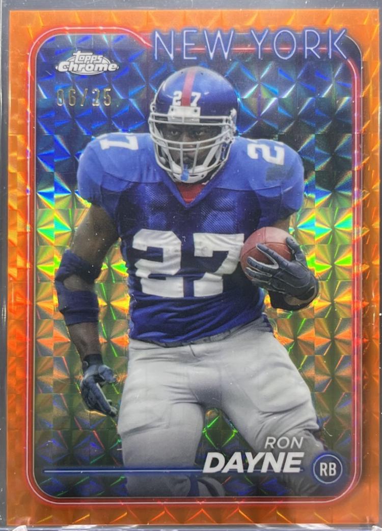 Ron Dayne [Orange Geometric] #143