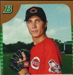 Homer Bailey #165 Baseball Cards 2005 Bowman Gold