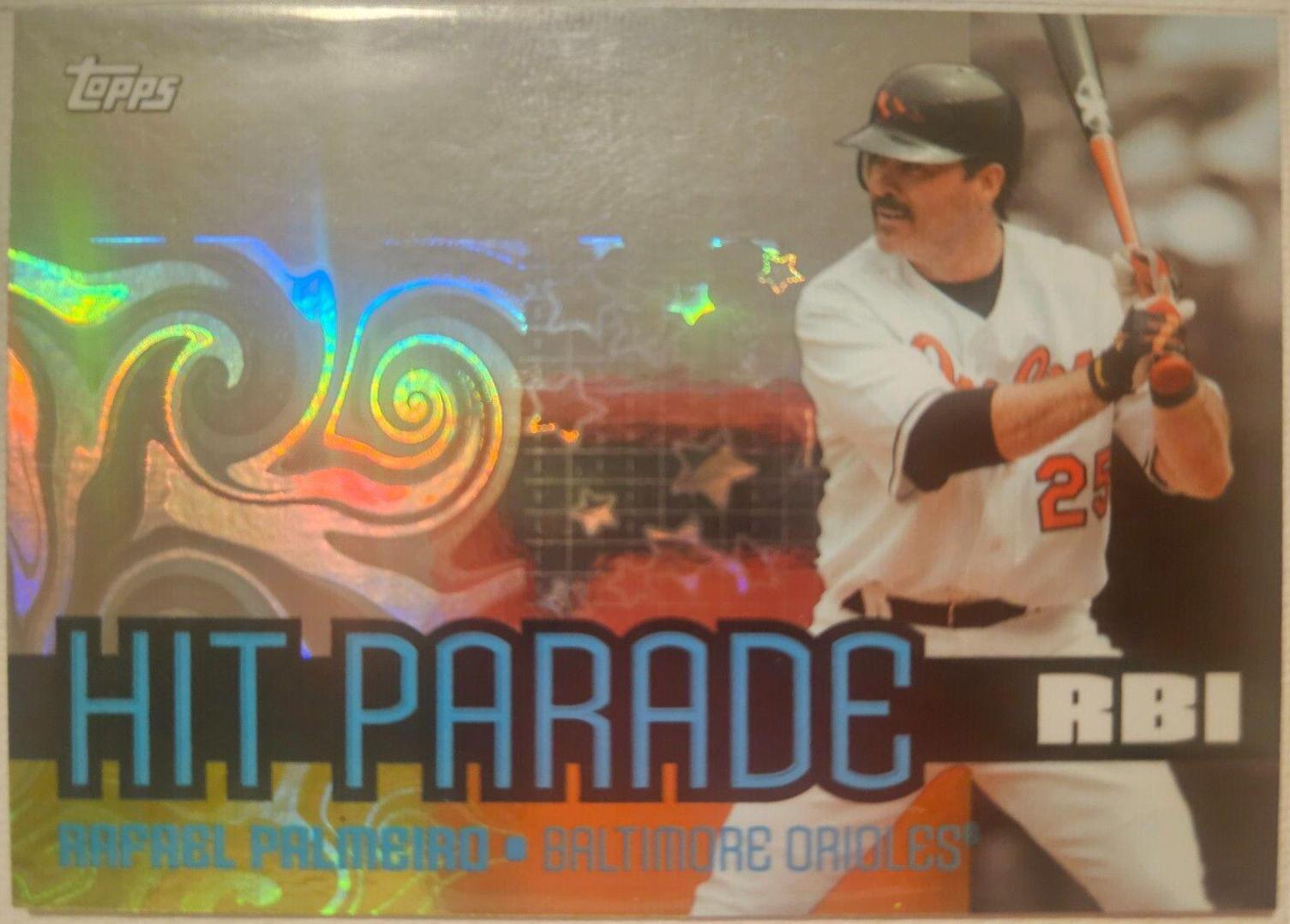 Rafael Palmeiro #RBI2 Baseball Cards 2005 Topps Hit Parade