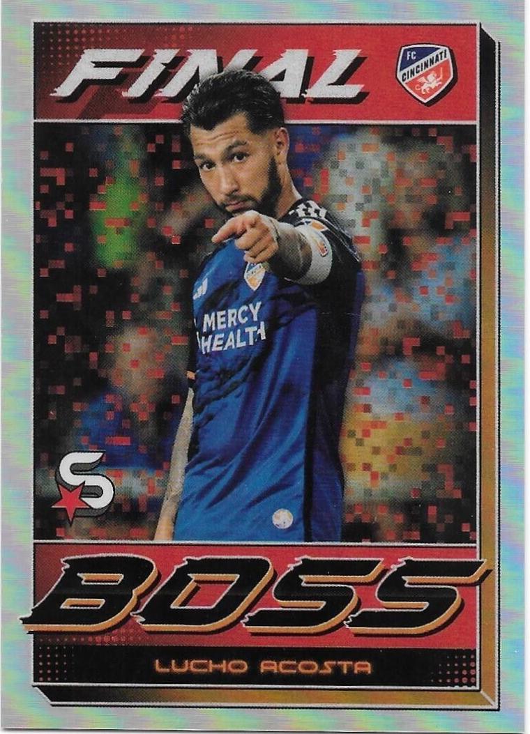 Lucho Acosta #FB-2 Soccer Cards 2024 Topps Superstars MLS Final Boss