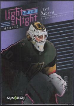 Jiri Patera #LN-PA 2023 Upper Deck Synergy Light Up The Night Rookie Hockey