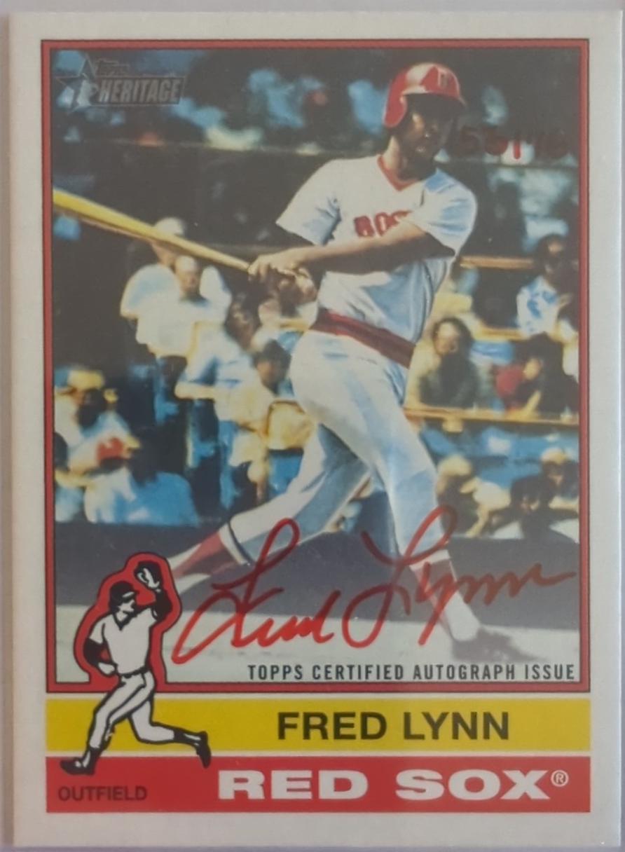 Fred Lynn [Special Edition Red Ink] #76RO-FL