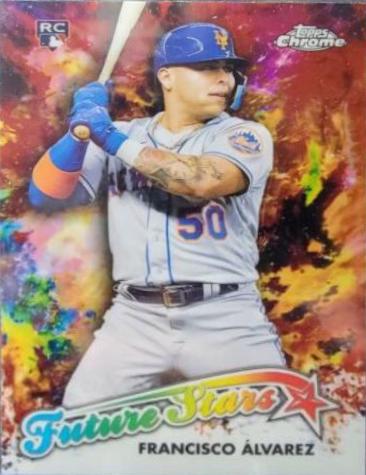 Francisco Alvarez #FS-17 Baseball Cards 2023 Topps Chrome Future Stars