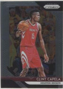 Clint Capela #74 Basketball Cards 2018 Panini Prizm