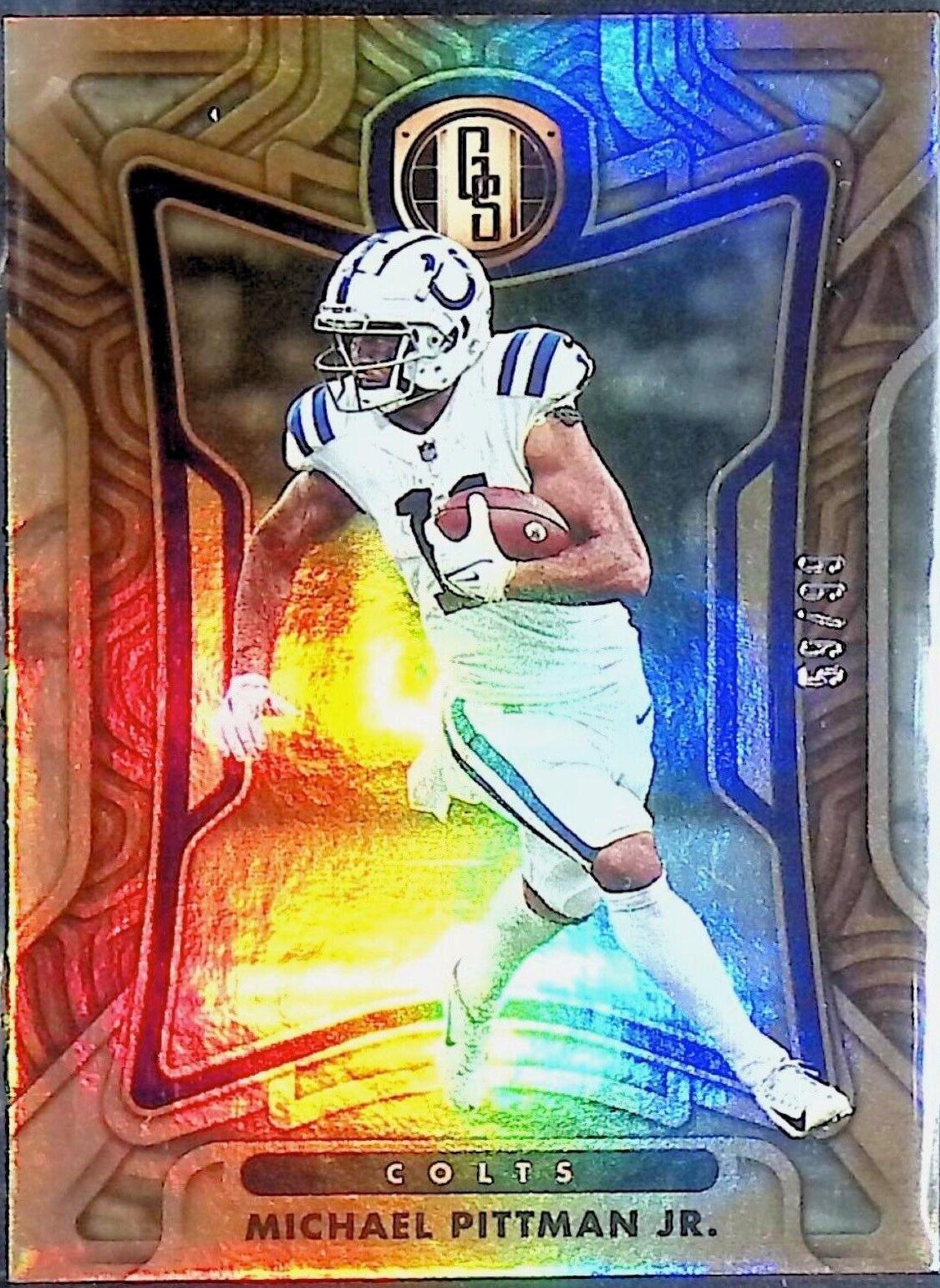 Michael Pittman Jr. #41 Football Cards 2022 Panini Gold Standard