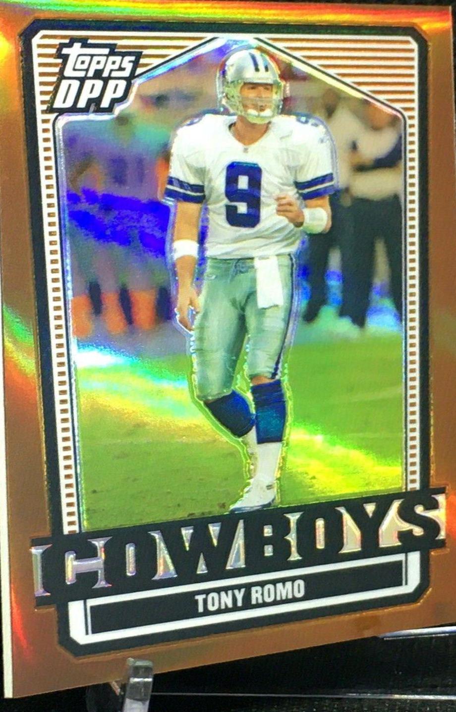 Tony Romo [Chrome Bronze Refractor] #57