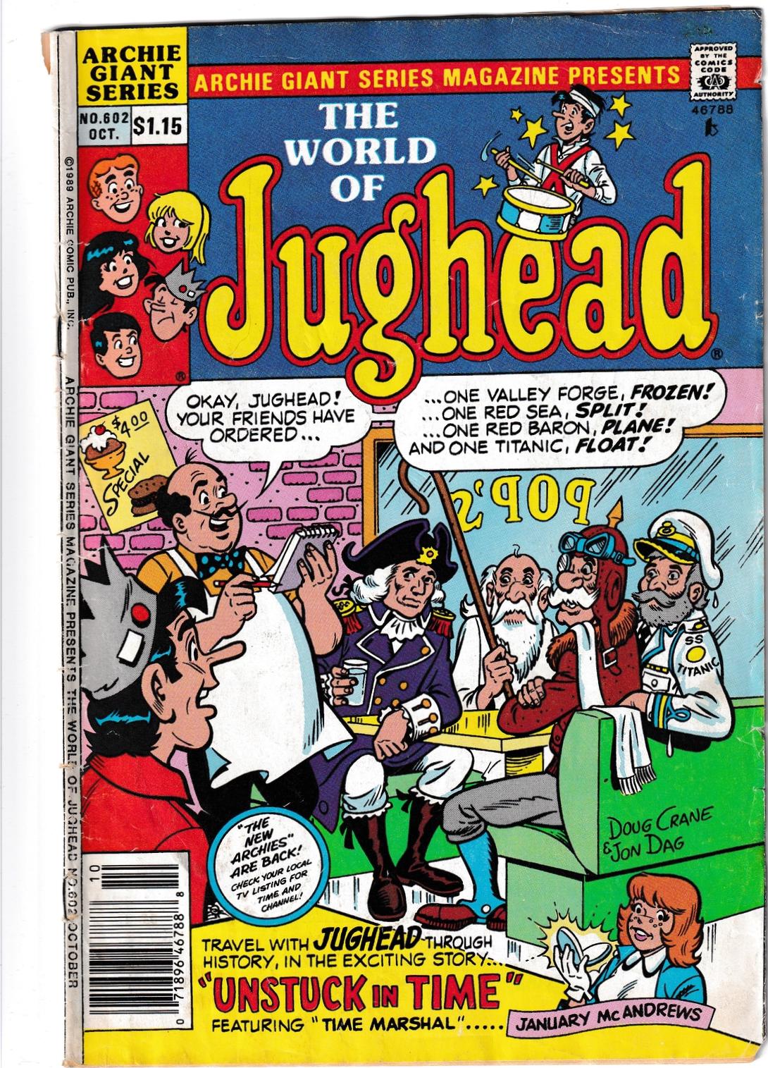 Archie Giant Series Magazine #602 (1989) Prices | Archie Giant Series ...