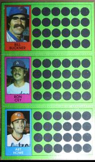 Art Howe, Bill Buckner, Ron Cey