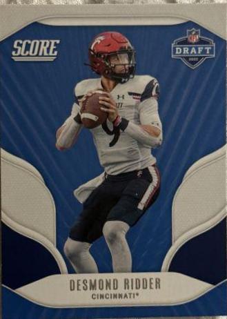 Desmond Ridder #D3 Football Cards 2022 Panini Score NFL Draft
