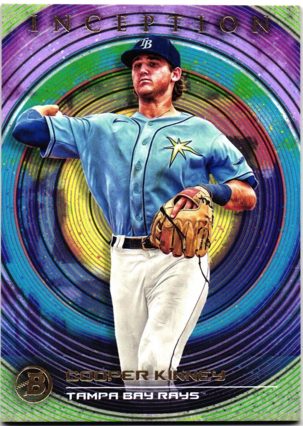 Cooper Kinney #81 2022 Bowman Inception Baseball