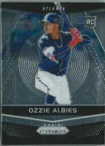 Ozzie Albies #2 Baseball Cards 2018 Panini Chronicles Prizm