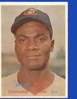Dave Pope #249 Baseball Cards 1957 Topps