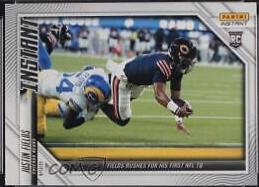 Justin Fields #21 Football Cards 2021 Panini Instant NFL