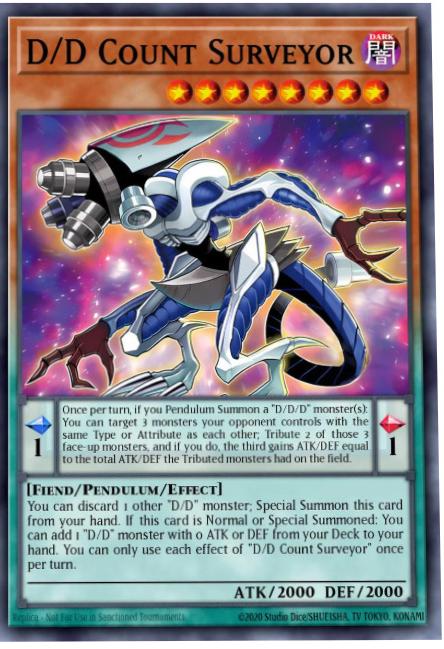 D/D Count Surveyor [Ultimate Rare] RA05-EN034