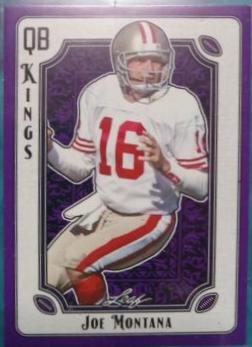 Joe Montana [Purple] #QBK-9