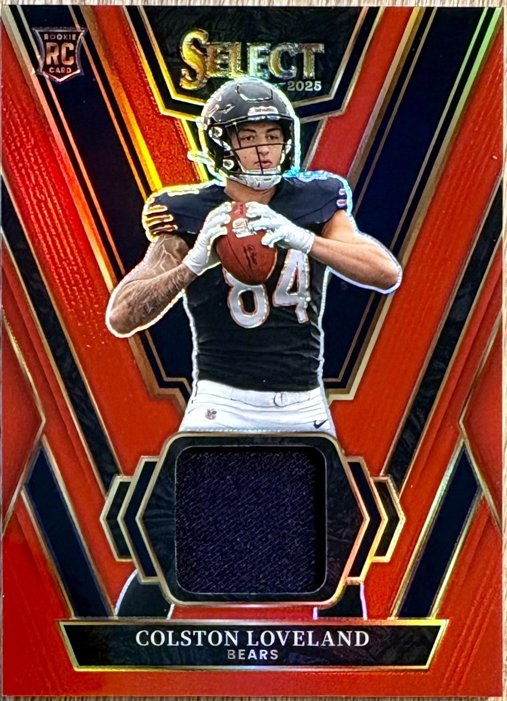 Colston Loveland [Red] #RSW-CLD Prices [Rookie] | 2025 Panini Select ...