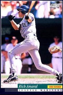 Rich Amaral #210 Baseball Cards 1994 Score