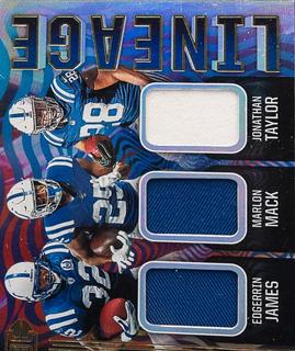 Edgerrin James, Jonathan Taylor, Marlon Mack
