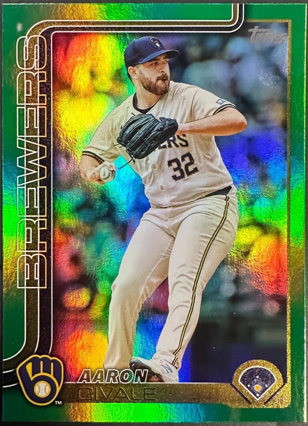 Aaron Civale [Green Rainbow Foil] #648