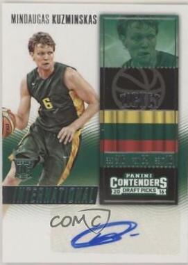 Mindaugas Kuzminskas [Autograph International] #195