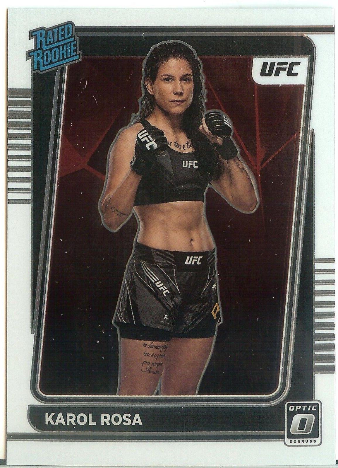 Karol Rosa #102 Ufc Cards 2022 Panini Donruss Optic UFC