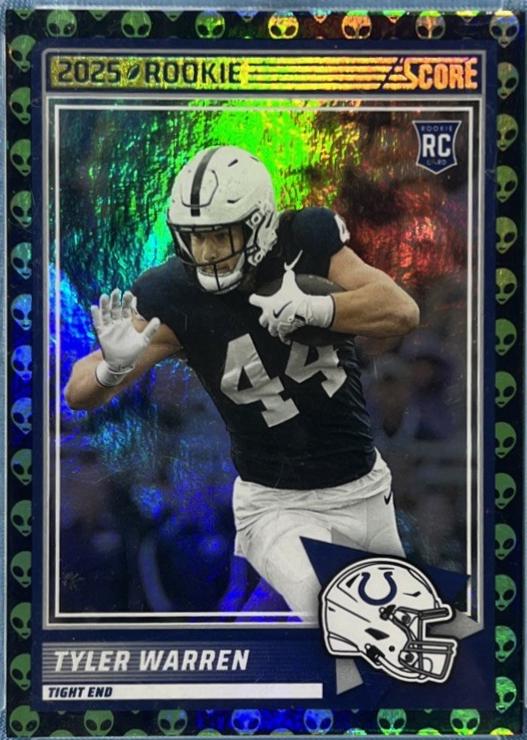 Tyler Warren #21 2025 Panini Score Rookie Football