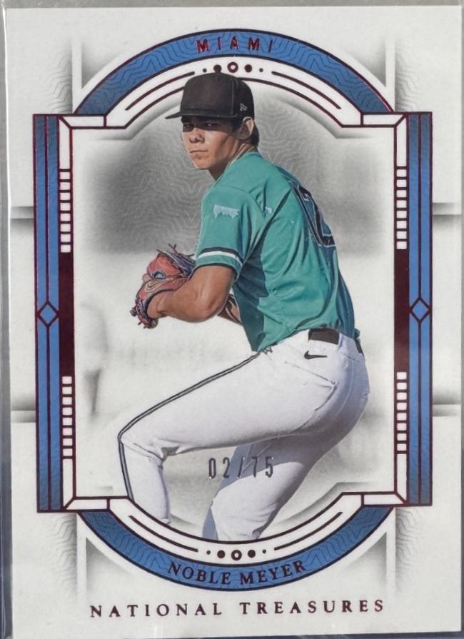 Noble Meyer #88 2024 Panini National Treasures Baseball