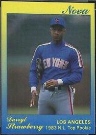 Darryl Strawberry #43 1991 Star Nova Edition Baseball