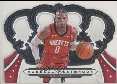 Russell Westbrook #8 Basketball Cards 2019 Panini Crown Royale