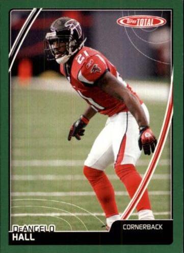 DeAngelo Hall #6 Football Cards 2007 Topps Total