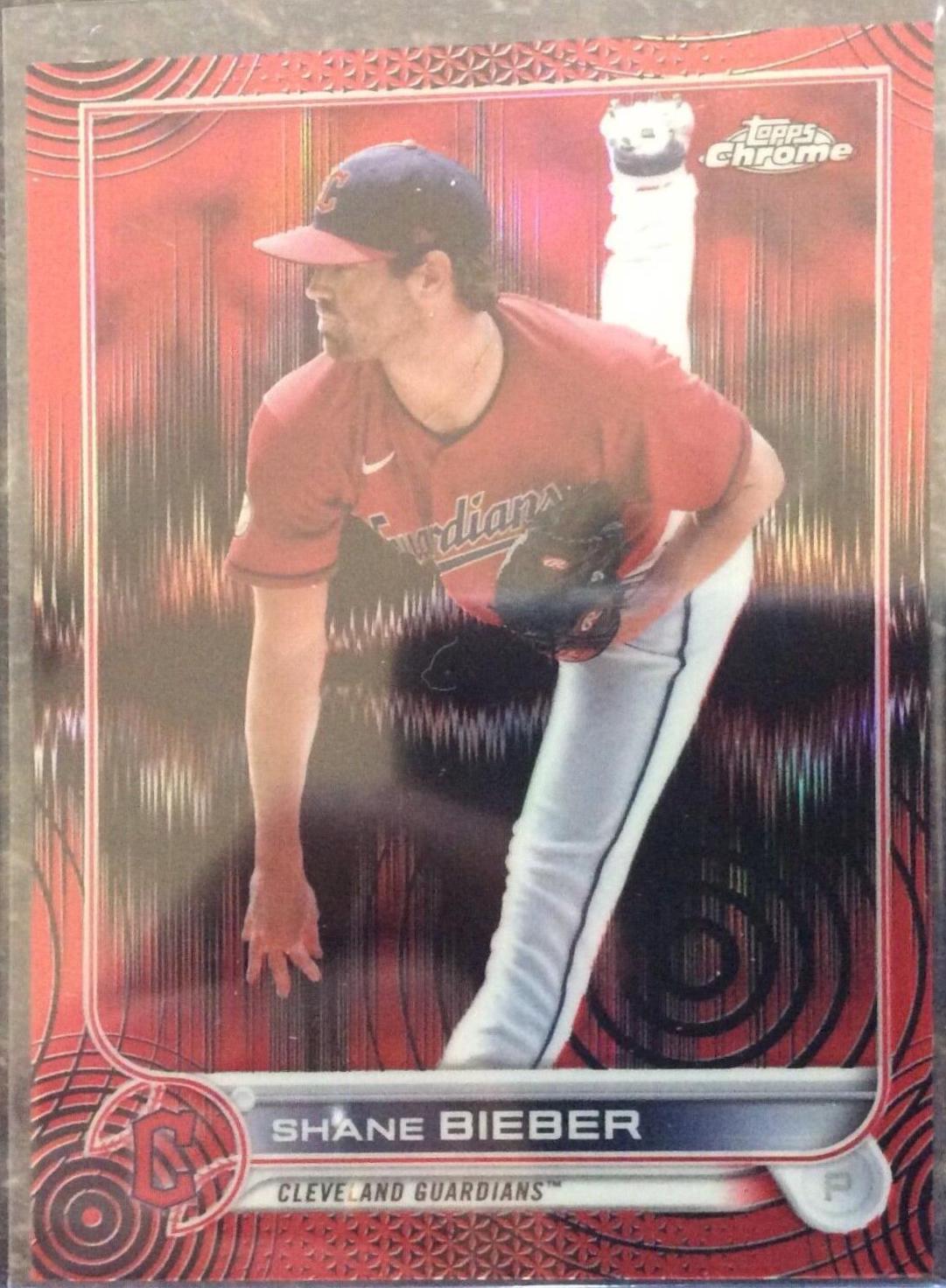 Shane Bieber [Sonic Red Black Pulse] #208