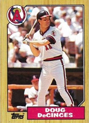 Doug DeCinces #22 Baseball Cards 1987 Topps