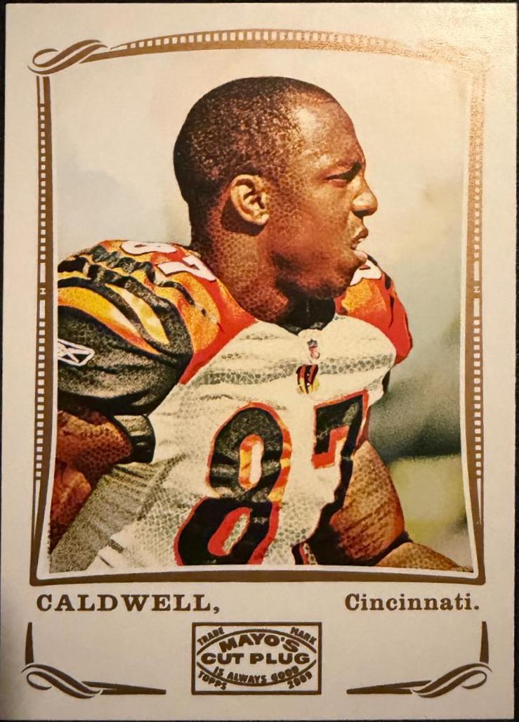 Andre Caldwell #13 2009 Topps Mayo Football