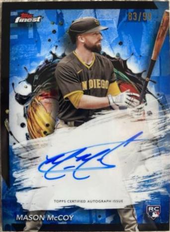 Mason McCoy [Blue Refractor] #FA-MMC