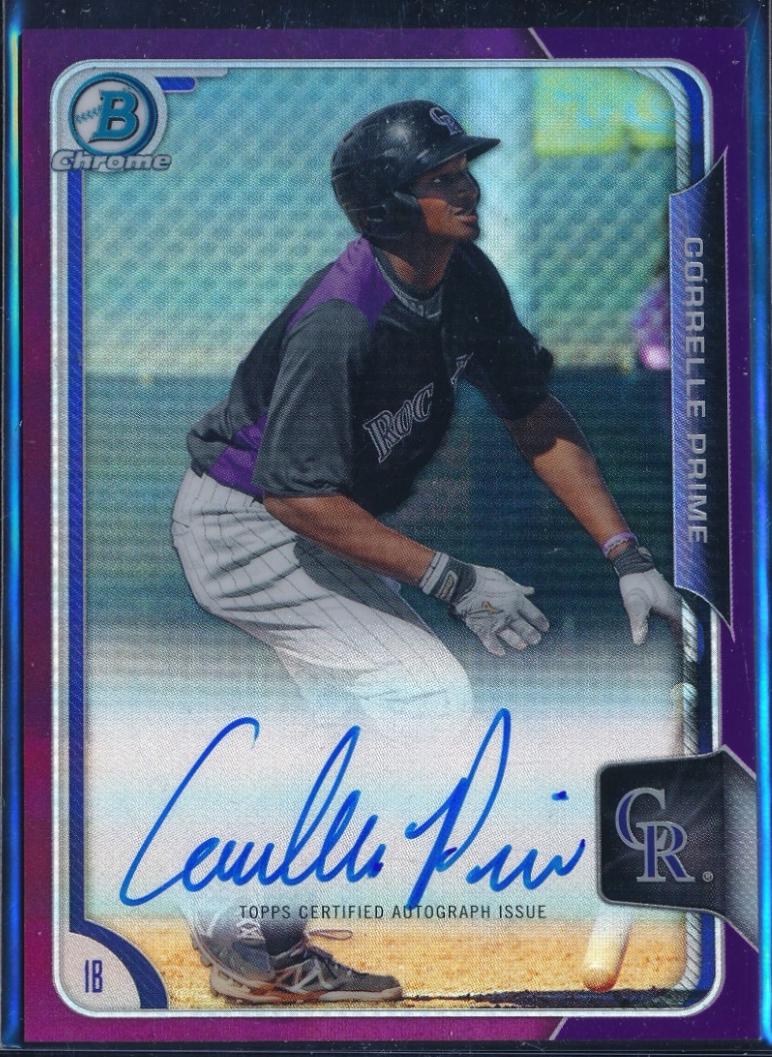 Corelle Prime [Purple Refractor] #BCAP-CP