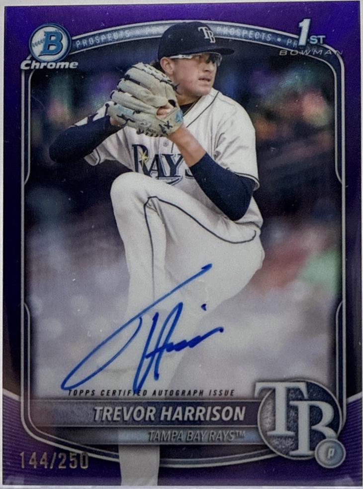 Trevor Harrison [Purple Refractor] #CPA-THA