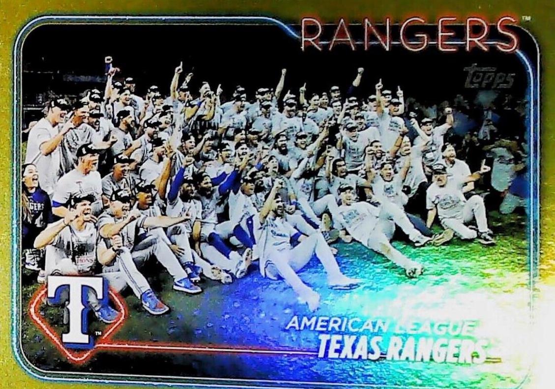 Texas Rangers [Gold Foil] (2024 Topps)
