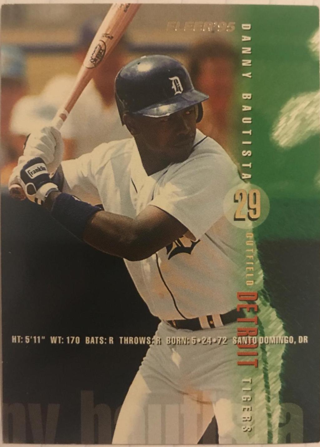 Danny Bautista #44 Baseball Cards 1995 Fleer