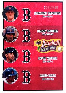 Ortiz, Papelbon, Ramirez, Varitek