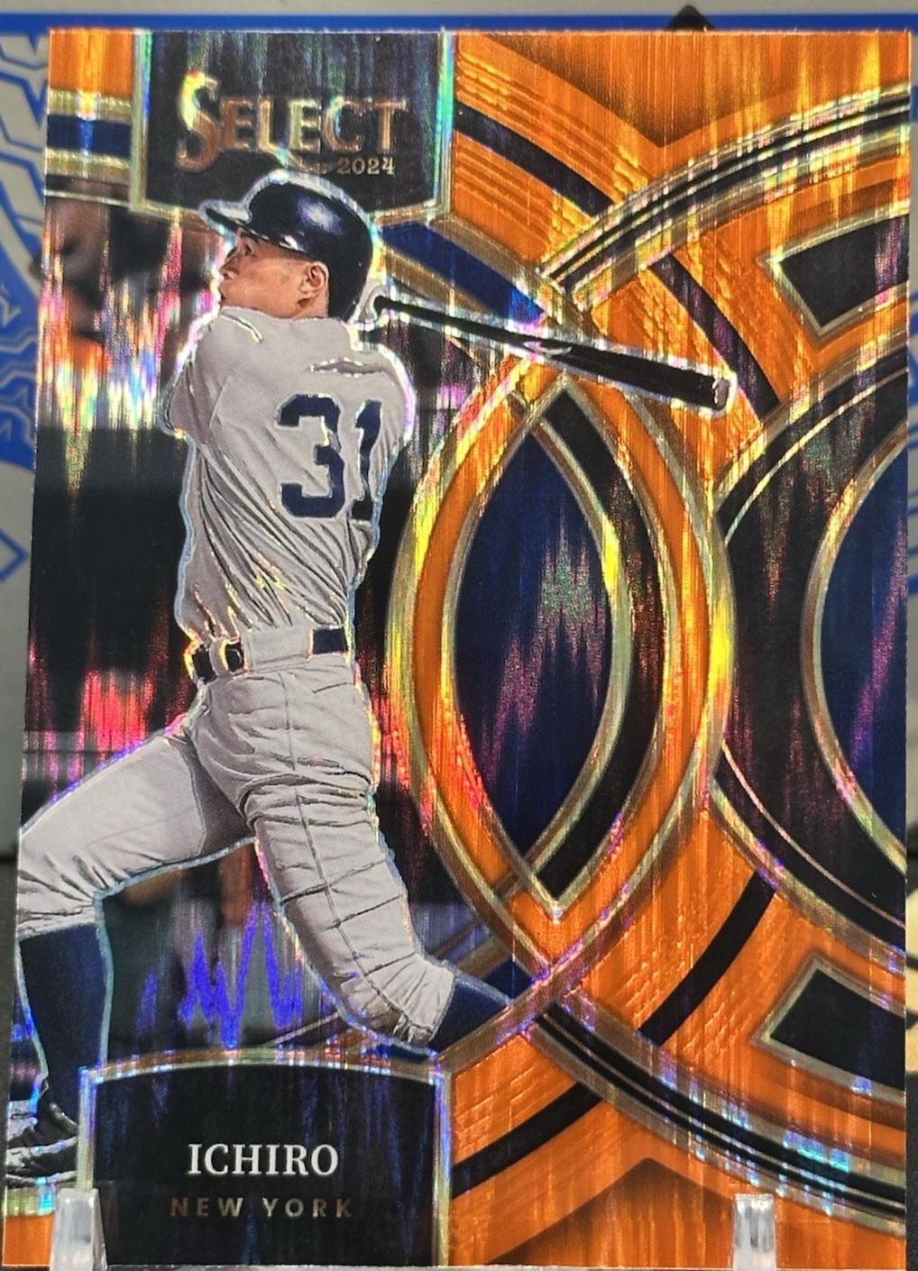 Ichiro New [Orange Flash Prizm] #91 Prices | 2024 Panini Select