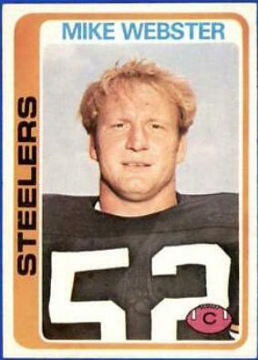 Mike Webster #351 Football Cards 1978 Topps