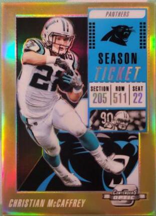 Christian McCaffrey [Gold] #76