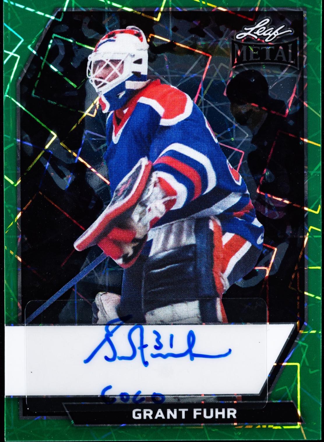 Grant Fuhr #BA-GF1 2026 Leaf Metal Autograph Hockey