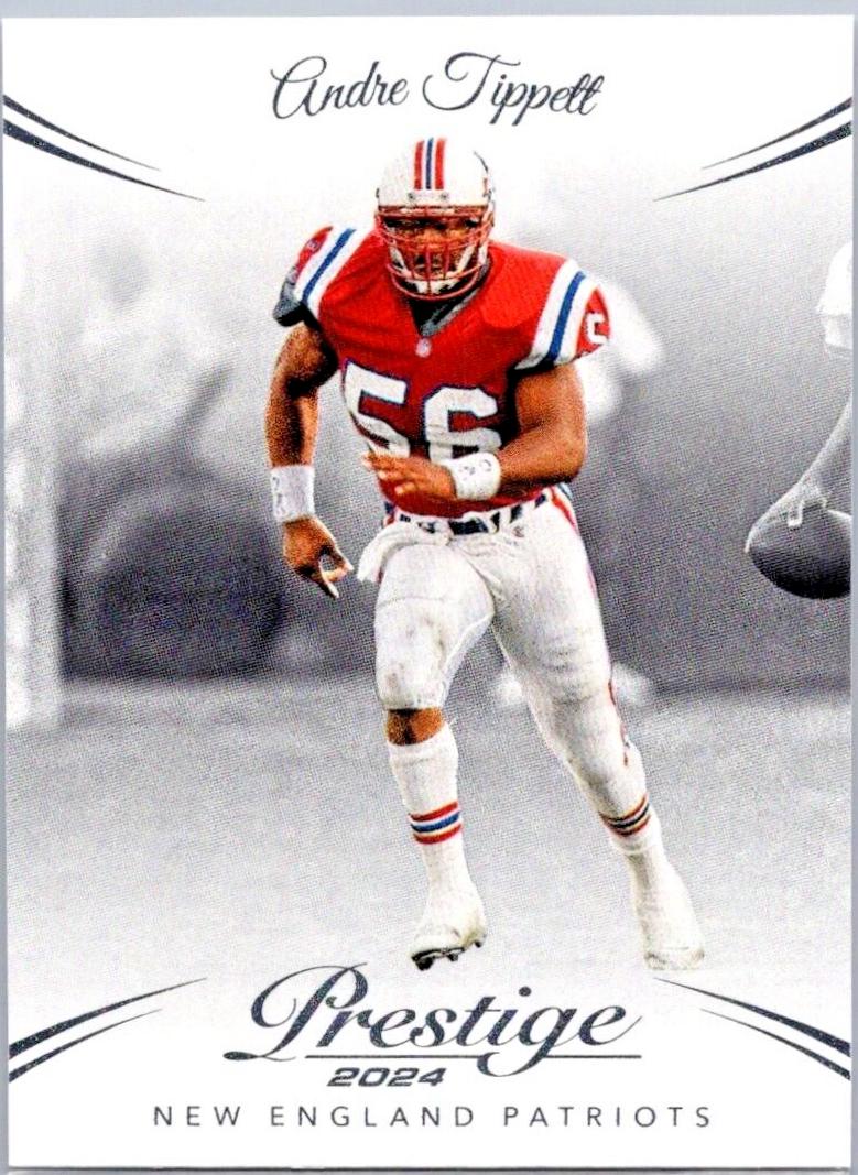Andre Tippett #208 Football Cards 2024 Panini Prestige