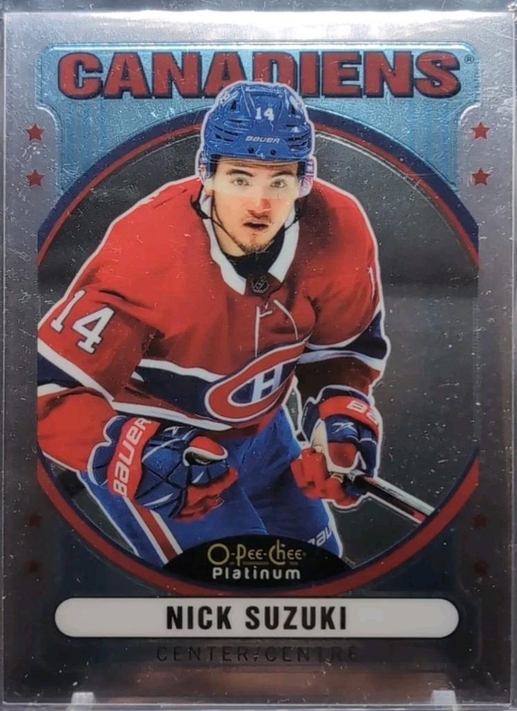 Nick Suzuki #R-16 2021-22 O-Pee-Chee Platinum Hockey Retro