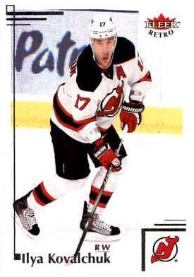Ilya Kovalchuk #45 Hockey Cards 2012 Fleer Retro