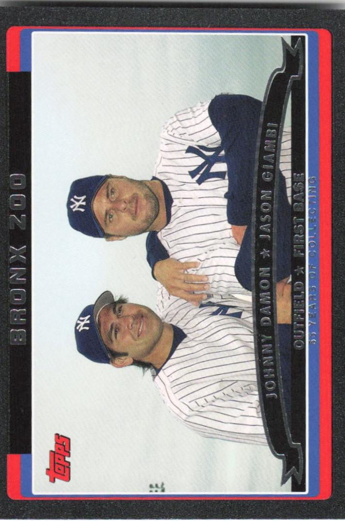 Jason Giambi, Johnny Damon [Black] #646