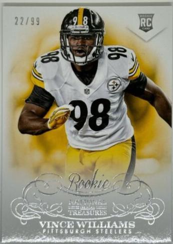 Vince Williams #199 2013 Panini National Treasures Football